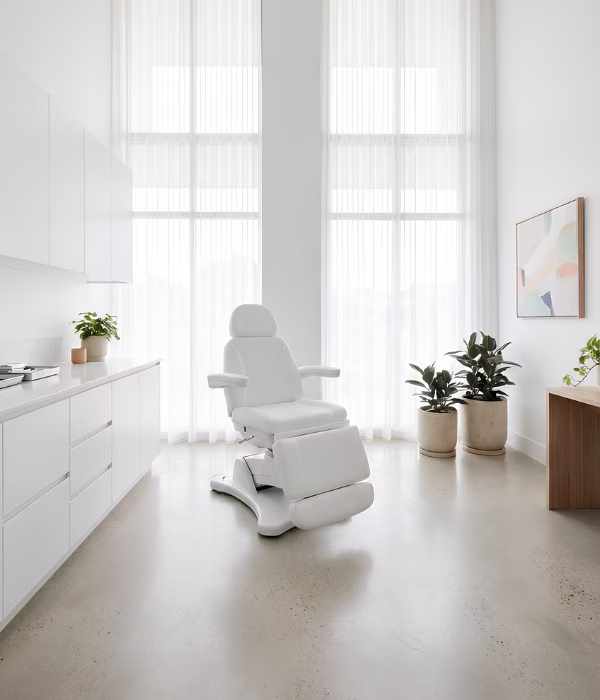 Consultório moderno e higienizado